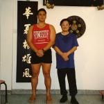 Sifu Wayde with Sifu Wong Leung